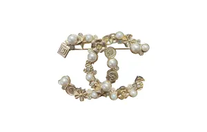 Брошь Women's CHANEL, золото