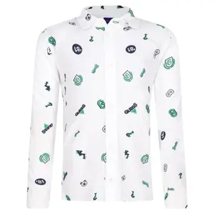 Рубашка стандартного кроя Guess, белый