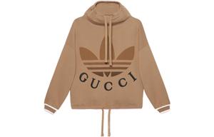 Толстовка женская Adidas X Gucci, темно-бежевый