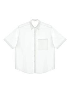 Auralee рубашка с короткими рукавами, белый