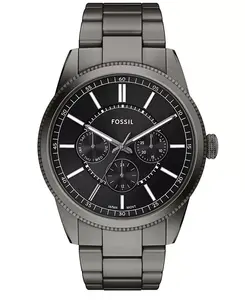 Мужские многофункциональные часы Pearson из нержавеющей стали цвета оружейного металла, 42 мм Fossil, gray