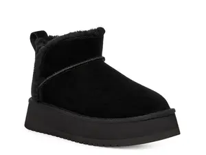 Ботинки женские Koolaburra by UGG Koola Ultra короткие с мехом, черный
