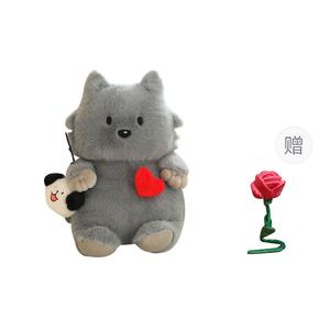 Плюшевая кукла с шумоизоляцией высотой 40 см XUANBEIBEI, розовый