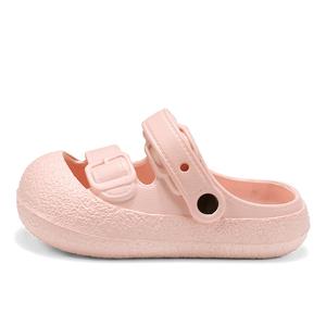 Детские сабо Rebound, устойчивые к истиранию, дышащие, быстросохнущие, нескользящие, с защитой от ударов NEZHACHAOHAI, розовый