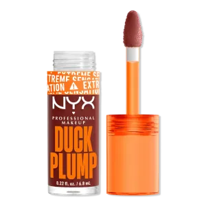 Блеск для губ Duck Plump High Pigment Lip Plumping Gloss NYX Professional Makeup, Wine Not (rich reddish brown)