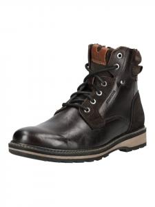 Ботильоны темно-коричневого цвета Bullboxer