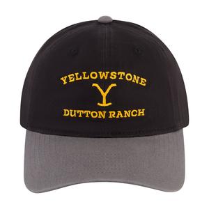 Кепка Nick YellowStone Dad Cap Black Grey Dutton Ranch