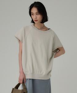 Футболка-толстовка без рукавов BABYLONE, бежевый