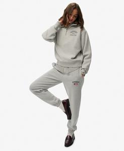 Зауженные брюки Superdry Athletic Essential, Mottled Grey