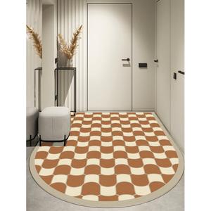 Y U-LIVE Ковер 140х200 см для прихожей из кожи, водонепроницаемый, нескользящий, с комфортной поверхностью