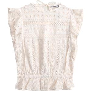 Женская рубашка Abercrombie＆Fitch, кремовый