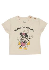 Футболка с принтом MICKEY UND MINNIE BABY Mickey & Minnie, цвет beige