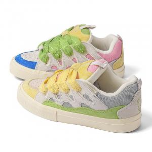 Кроссовки MINISO Skateboarding Shoes Unisex Low-top, цвет Mismatched