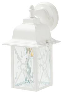 Настенный светильник Beliani für den Außenbereich FINDON, белый - металл - 16 х 30 х 16 см