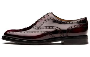 CHURCH'S Женские повседневные туфли Burwood Wg, бордовые