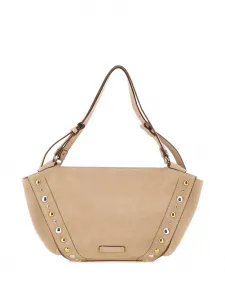 Сумка на плечо Bloom с украшением в виде заклепок Gianni Chiarini, бежевый