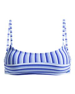 ROXY Бралетте бикини топ 'Party Wave' в цветах Cobalt Blue, Pastel Blue, Light Blue