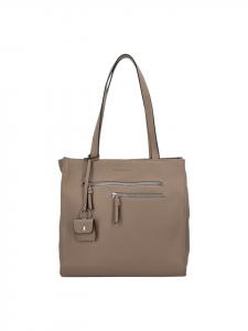 Сумка шоппер Tom Tailor, серо-коричневый