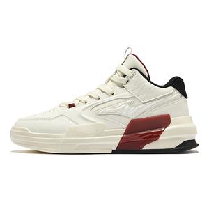 Danxia 2.0 Противоскользящие износостойкие низкие кеды для скейтбординга женские бело-коричневые Erke, микрокристаллический белый