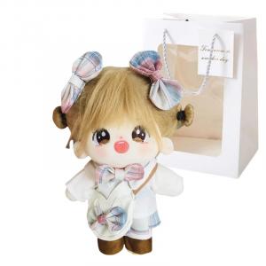 Хлопковая кукла имидж хлопковый бэбидолл комплект одежды для кукол плюшевая кукла высота 20см Bitter purchase