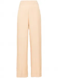 Прямые брюки с завышенной талией JIL SANDER, нейтральный