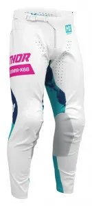 Штаны Thor Launchmode Bleach, белый/аквамарин