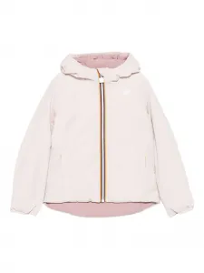Куртка с капюшоном на молнии K Way Kids, розовый