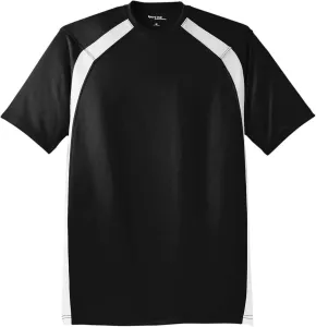 Футболка SPORT-TEK мужская Athletic Fit Colorblock