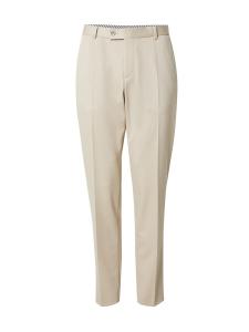 Узкие брюки со складками bugatti, Cream