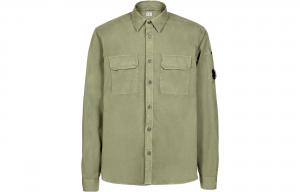 C.P.Company Рубашка мужская бронзово-зеленая