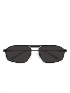 Солнцезащитные очки в прямоугольной оправе Balenciaga Eyewear, черный