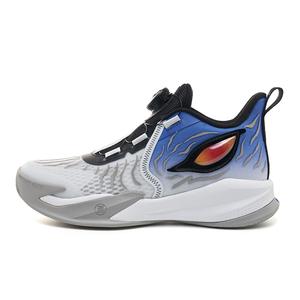 Баскетбольные кроссовки Monster Series Low Top для детей RIGORER, белый/синий/черный