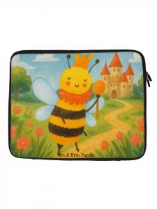 Mr. & Mrs. Panda Сумка для ноутбука с изображением пчелы и короля, без слогана, белого цвета