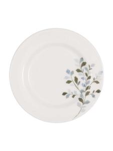 Тарелка белая Jolina маленькая с рисунком листьев, 15 см Greengate