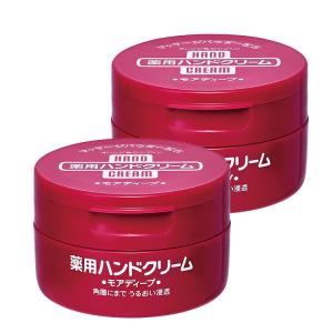 More Deep Крем для рук Shiseido Red Can без отдушки, ароматизированный, увлажняющий, защищает от трещин, 100г*3/100г*6