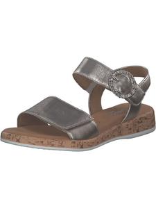 Сандалии на плоской подошве Gabor Comfort, цвет puder(silb/s.kork)