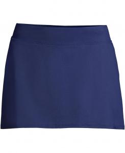 Женская юбка для плавания больших размеров с контролем живота, плавки для плавания Lands' End