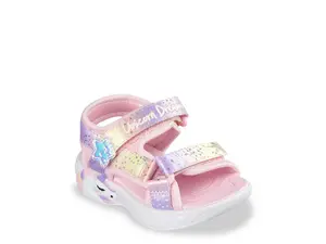 Сандалии S-Lights Unicorn Dreams Majestic Bliss Light-Up Sandal Skechers, цвет multicolor