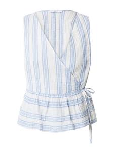 Топ About You FELIZE, голубой/белый