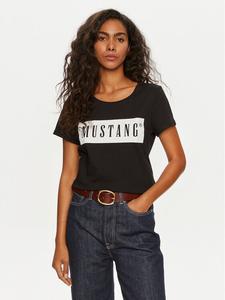 Футболка regular fit Alma 1013932 Mustang, черный