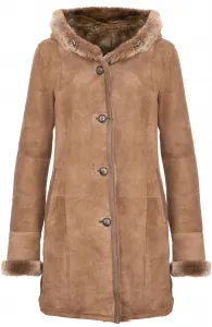 Женская замшевая парка из мериносовой овчины Tripoli Infinity Leather