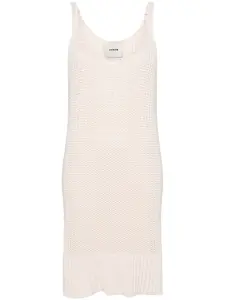 Платье мини Murex крупной вязки AERON, розовый