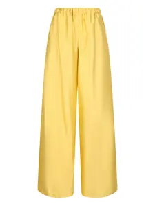 Брюки Avio с эластичным поясом MAX MARA, желтый