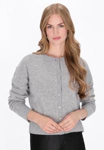 Кардиган DreiMaster Cardigan, Light Grey Melange/Light Grey