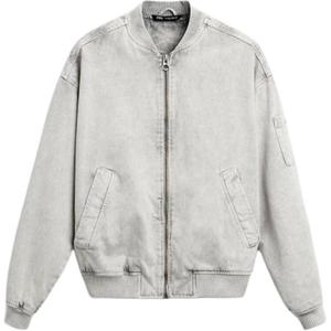 Куртка мужская светло-серая Zara, серый
