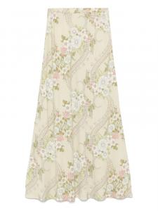 Юбка макси с принтом Faliero Sarti, нейтральный