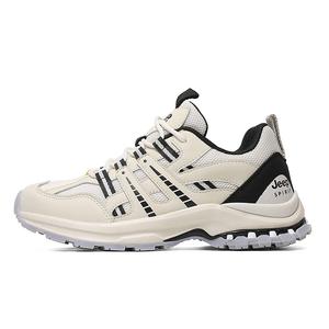 JEEP SPIRIT Удобные и универсальные низкие кроссовки для активного отдыха женские бежево-серые - бежево-черные, цвет Beige Black