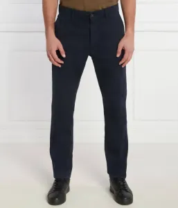 Брюки чинос tapered fit Boss Orange, темно-синий