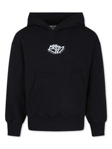MSGM Kids худи с логотипом, черный