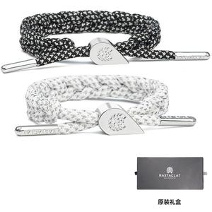 Полиэстеровый плетеный браслет с маленьким львом Unisex Rastaclat